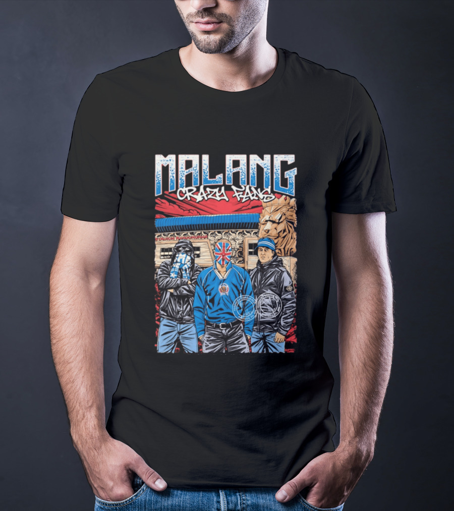 Malang Crazy Fans Stadion Kanjuruhan Arema Football Club T-Shirt