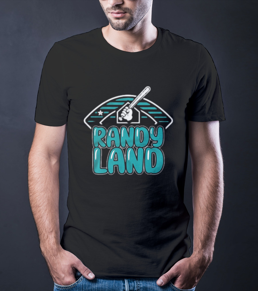 Randyland Seattle Mariners Baseball T-Shirt