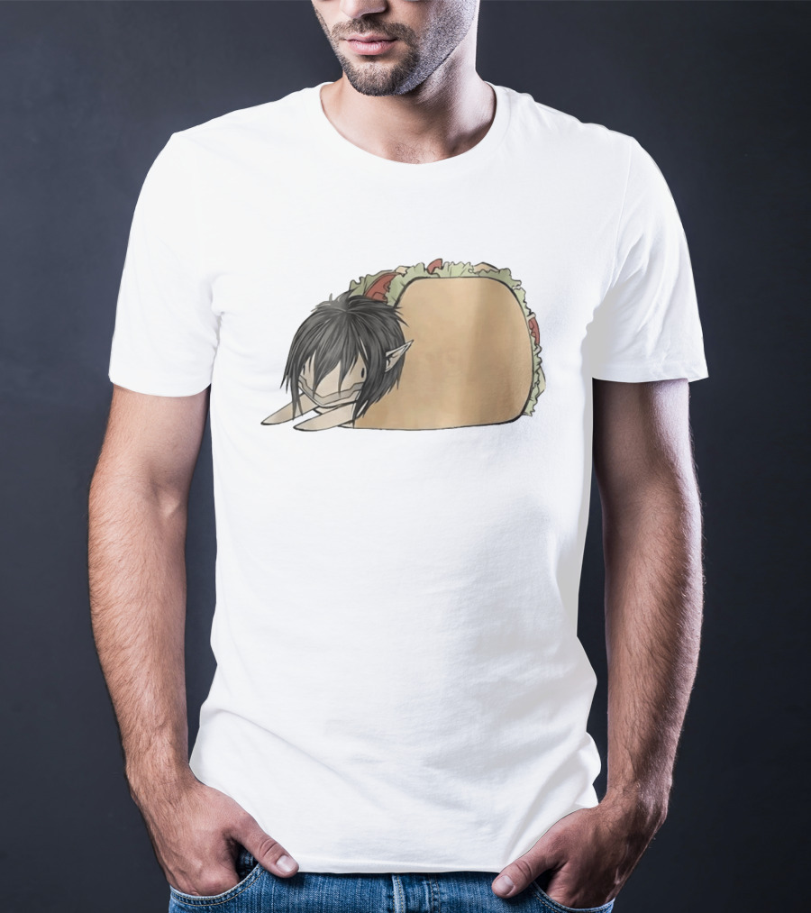 Attack On Titan A Taco On Titan Anime Mashup T-Shirt