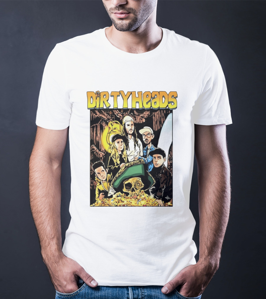 Dirty Heads Goonies Treasure Cave Adventure Tour 2024 T-Shirt