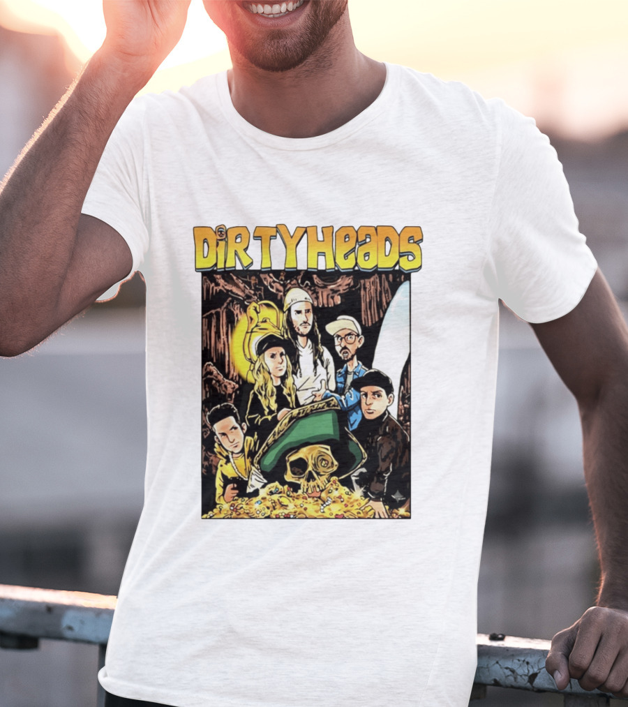 Dirty Heads Goonies Treasure Cave Adventure Tour 2024 T-Shirt