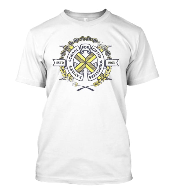 Xavier's School For Gifted Youngsters Estd 1963 Distressed T-Shirt