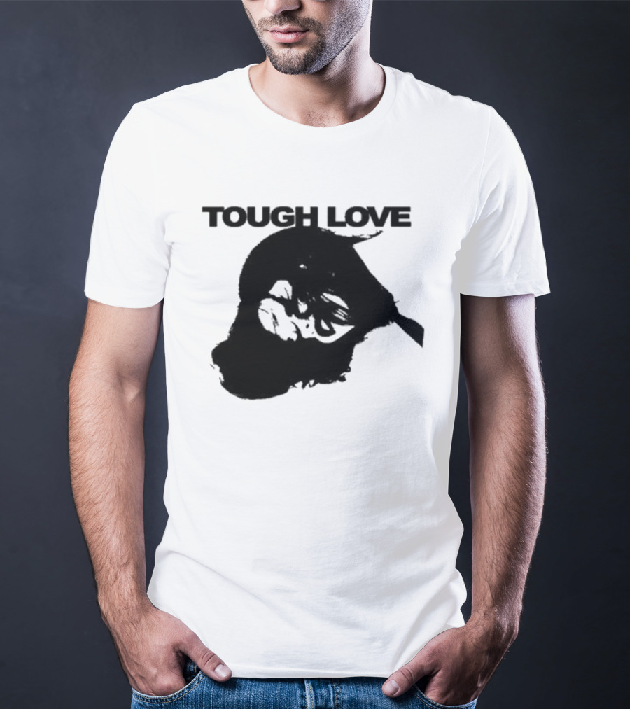 Tough Love Skull With Barbed Wire T-Shirt