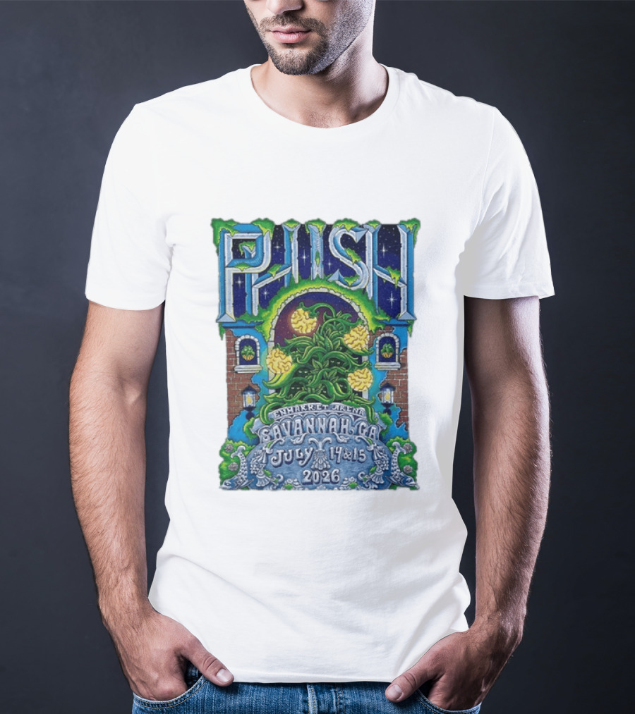 Phish Enmarket Arena Savannah Georgia July 14 15 2026 T-Shirt