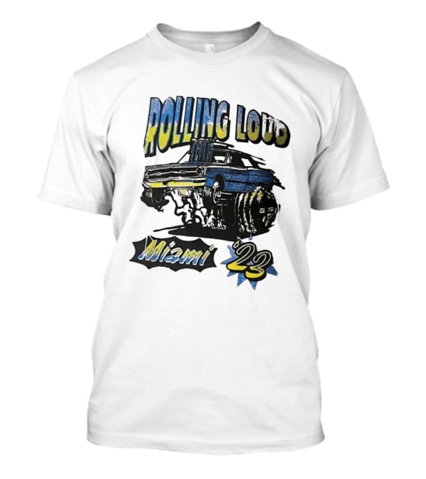 Rolling Loud Miami 2023 Hydraulics Vintage Car T-Shirt
