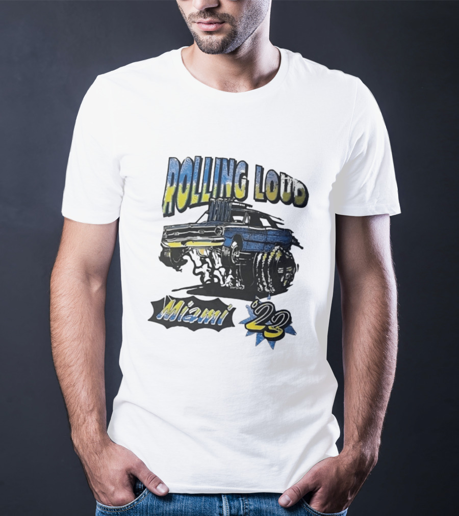 Rolling Loud Miami 2023 Hydraulics Vintage Car T-Shirt