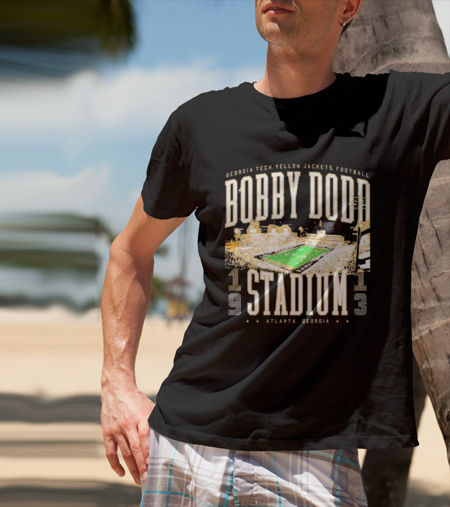Bobby Dodd Stadium Georgia Tech Yellow Jackets Football Atlanta Georgia 1913 T-Shirt