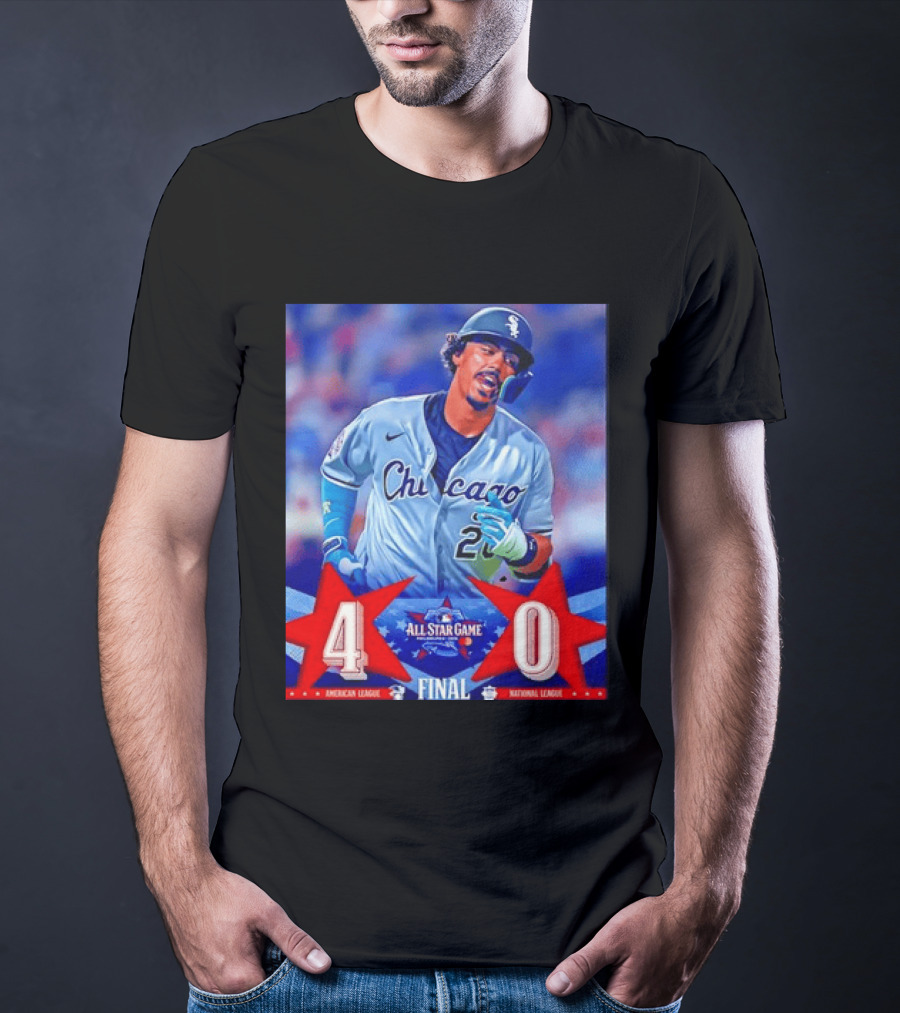 Chicago White Sox 2026 All Star Game American League 4 National League 0 Final Score T-Shirt