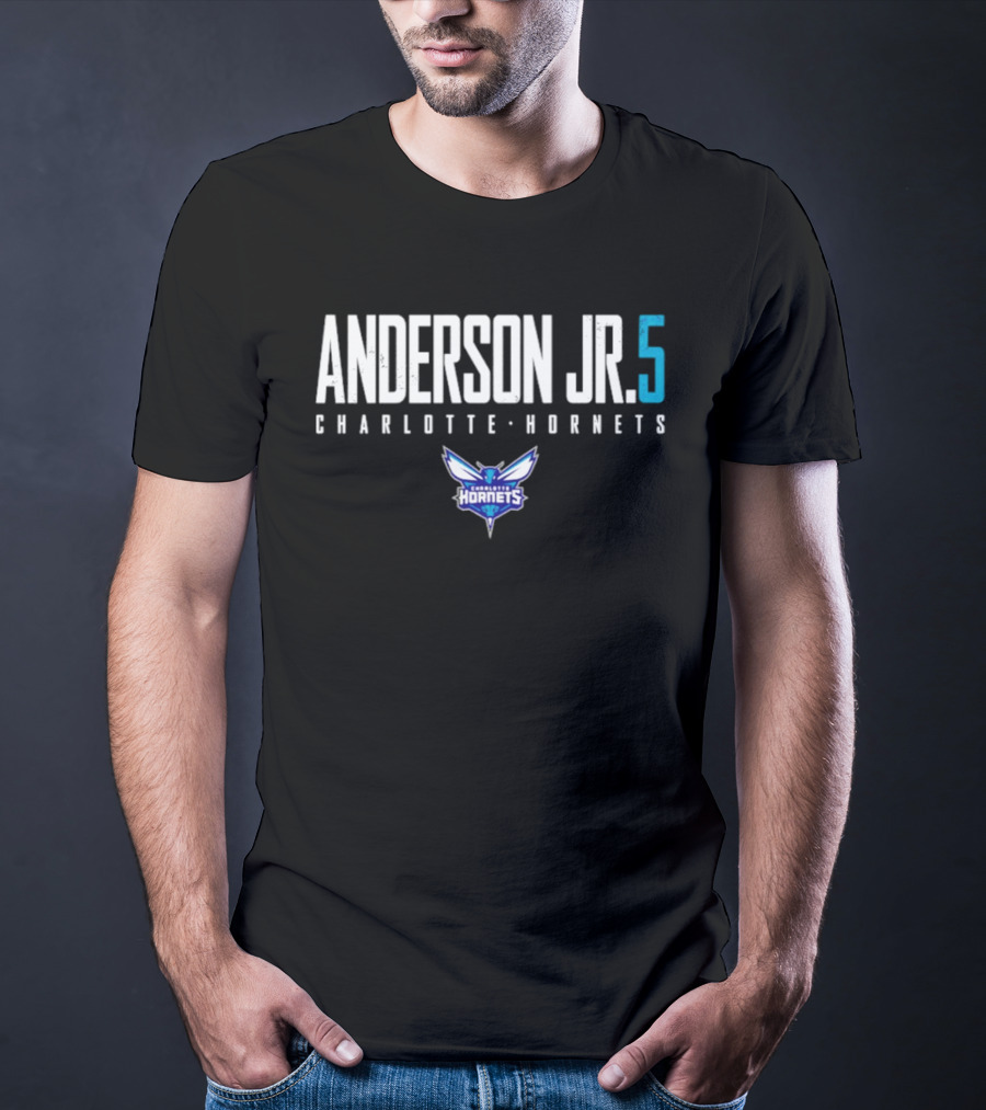 Anderson Jr. 5 Charlotte Hornets T-Shirt