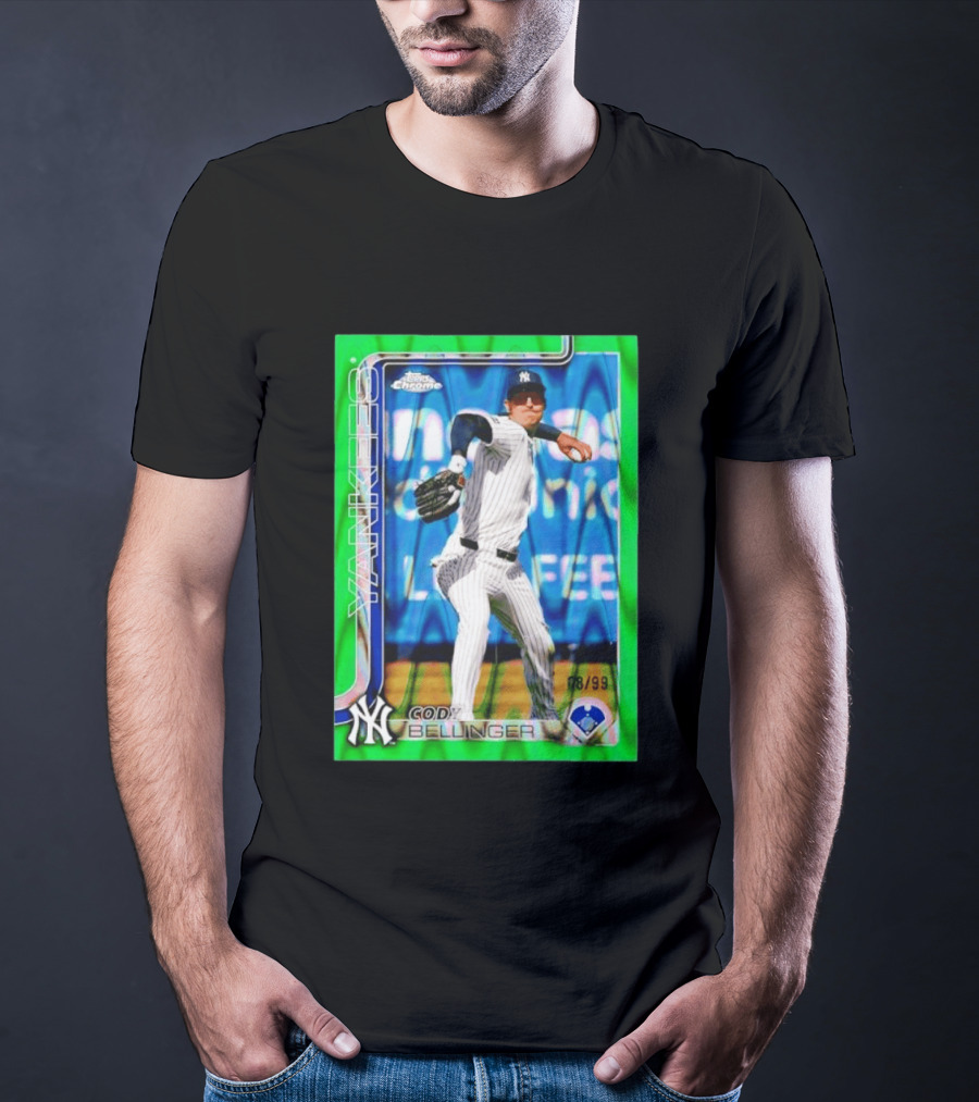 Cody Bellinger 08 99 Topps Chrome Yankees T-Shirt