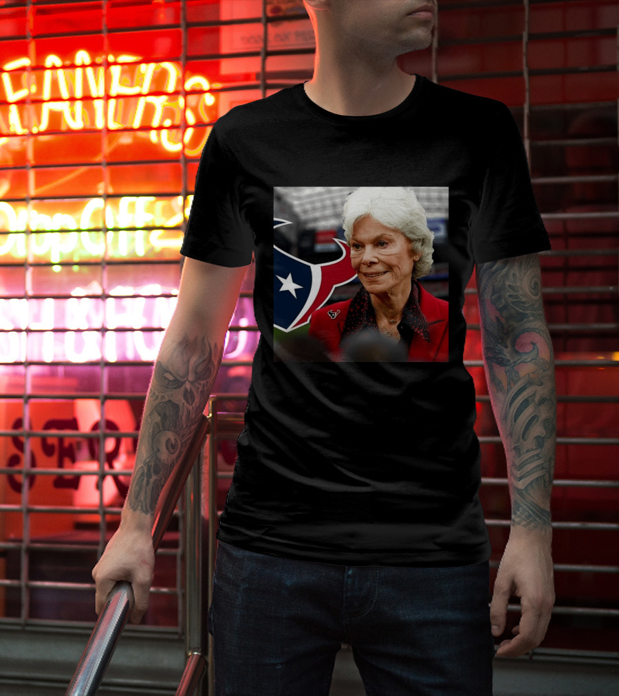 Houston Texans Co Founder Janice McNair Legacy Honored T-Shirt