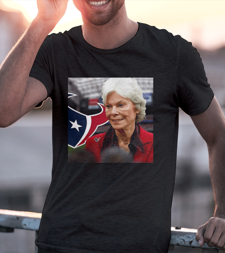 Houston Texans Co Founder Janice McNair Legacy Honored T-Shirt