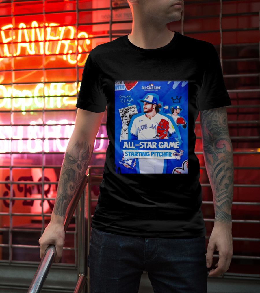 Dylan Cease Blue Jays All Star Game Starting Pitcher Philadelphia 2026 T-Shirt