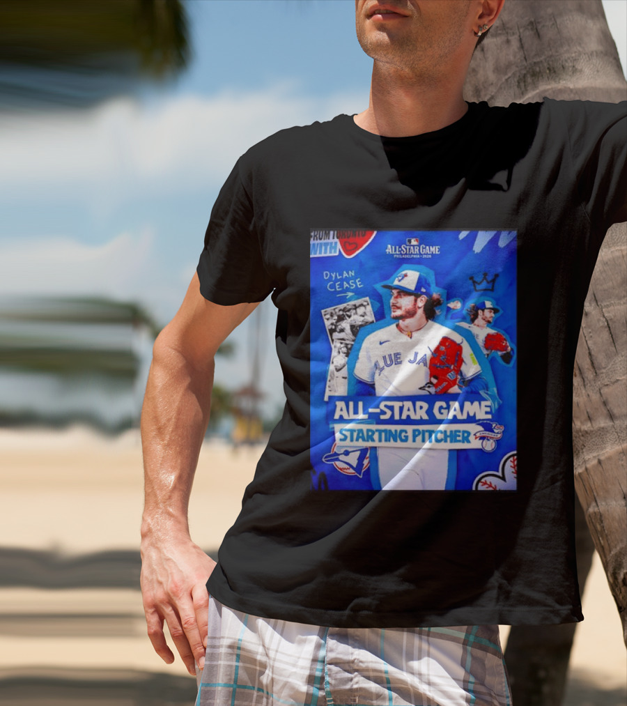 Dylan Cease Blue Jays All Star Game Starting Pitcher Philadelphia 2026 T-Shirt