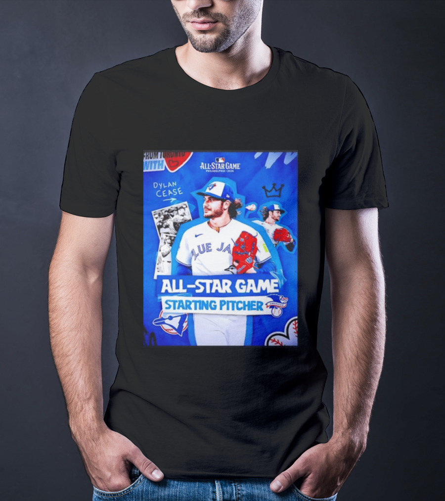 Dylan Cease Blue Jays All Star Game Starting Pitcher Philadelphia 2026 T-Shirt