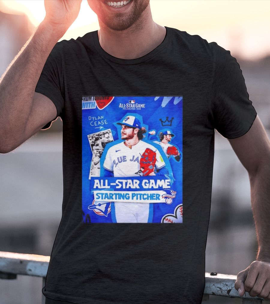 Dylan Cease Blue Jays All Star Game Starting Pitcher Philadelphia 2026 T-Shirt