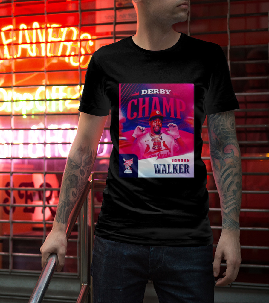 Jordan Walker St Louis Cardinals Home Run Derby Champ 2026 T-Shirt