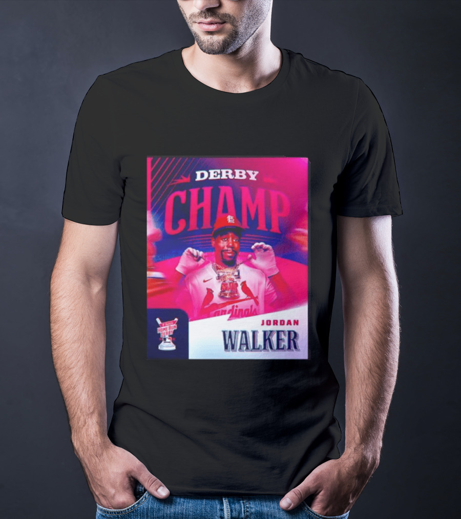 Jordan Walker St Louis Cardinals Home Run Derby Champ 2026 T-Shirt
