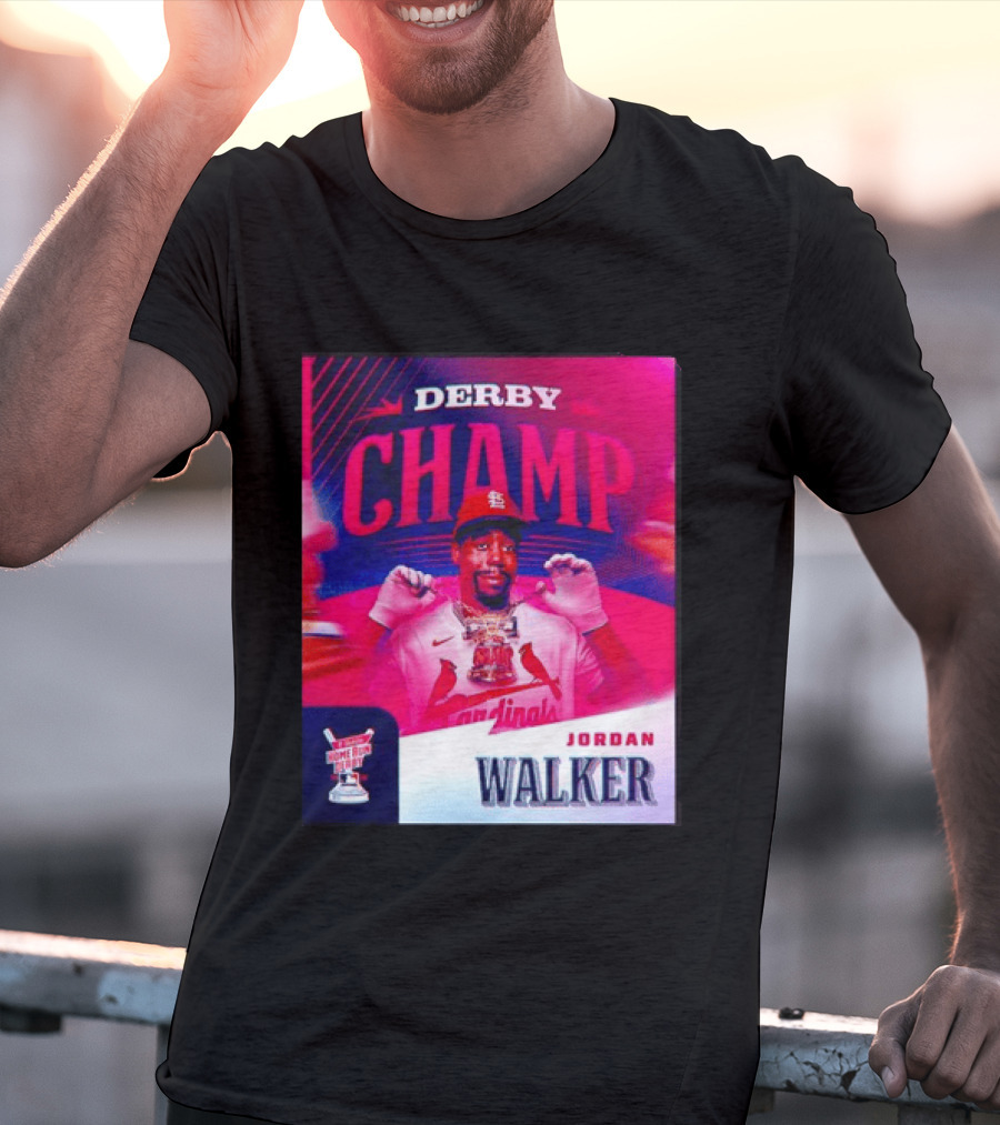 Jordan Walker St Louis Cardinals Home Run Derby Champ 2026 T-Shirt