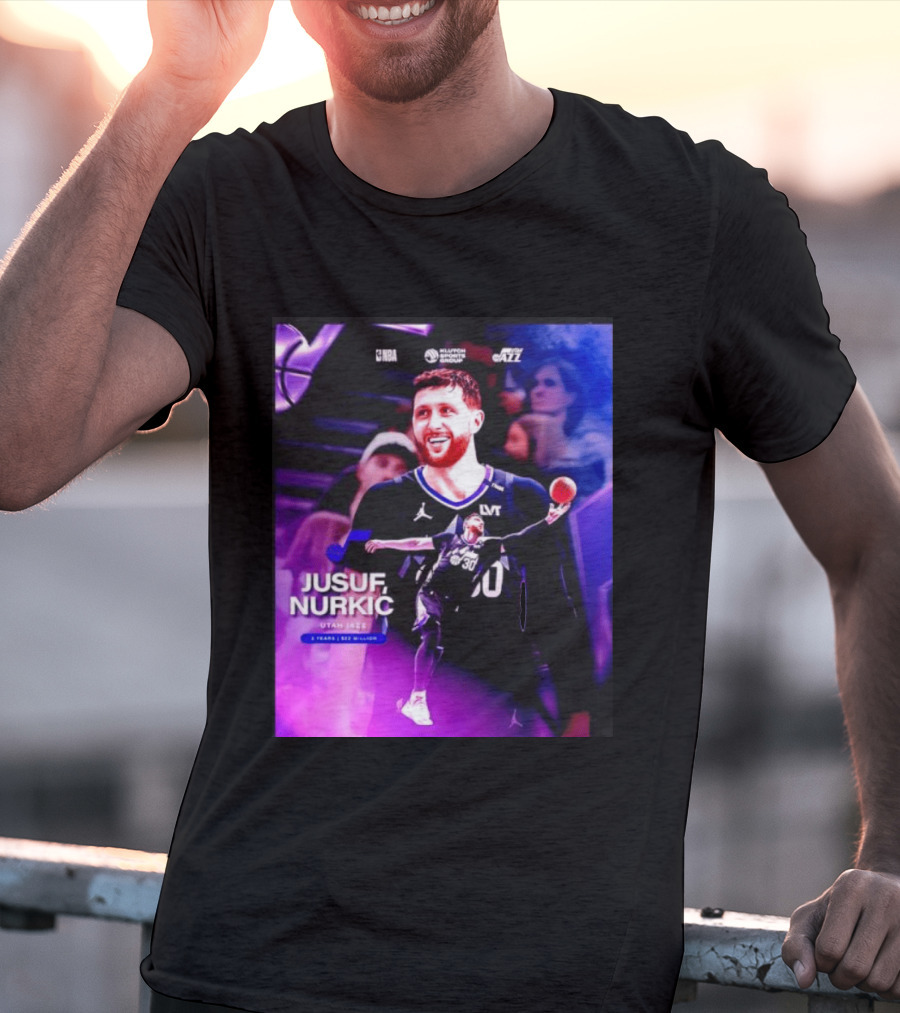 Jusuf Nurkić NBA Utah Jazz Contract 2 Years 22 Million T-Shirt