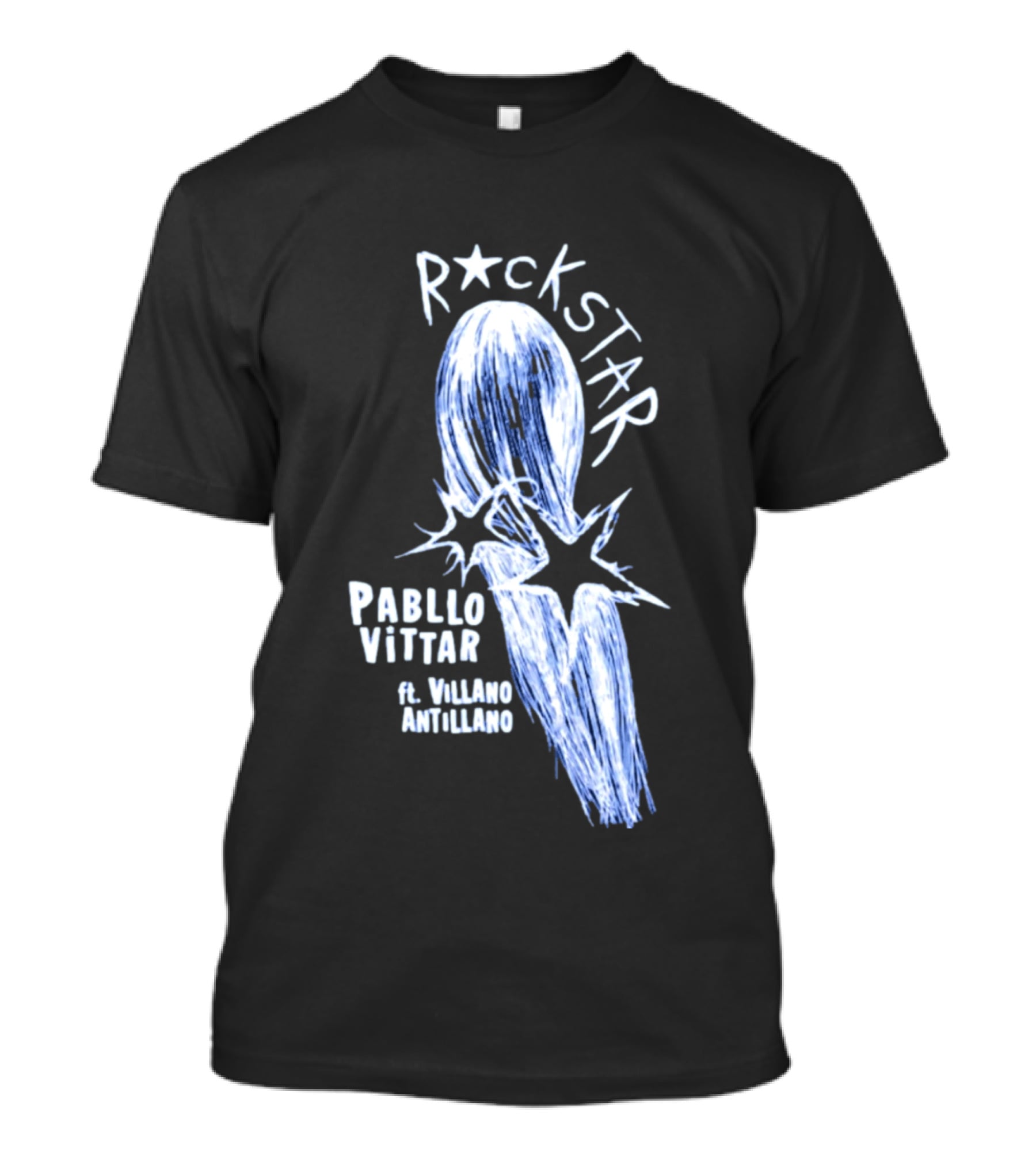 Rockstar Pabllo Vittar Ft. Villano Antillano T-Shirt