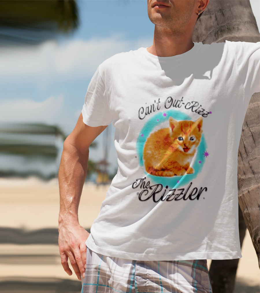 Can't Out Rizz The Rizzler Cat T-Shirt