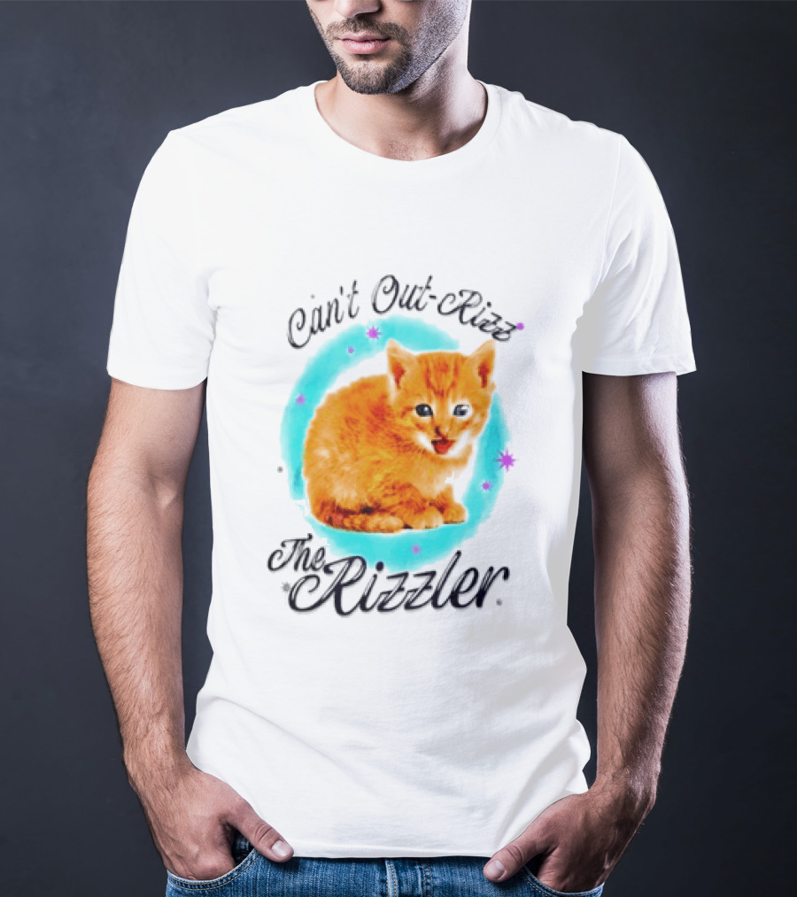 Can't Out Rizz The Rizzler Cat T-Shirt