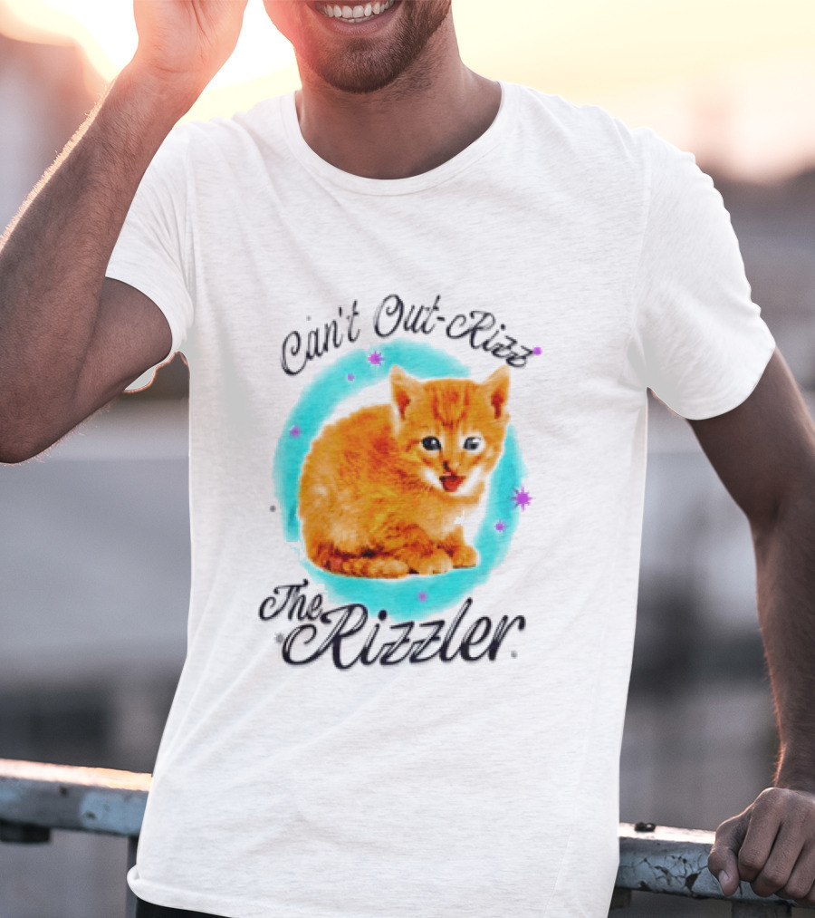 Can't Out Rizz The Rizzler Cat T-Shirt