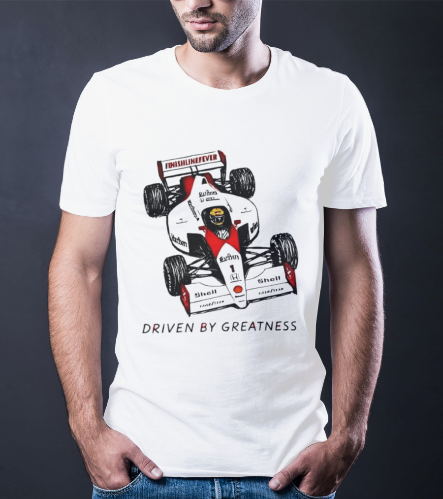 Driven By Greatness Finishlinefever Formula 1 Racing McLaren T-Shirt