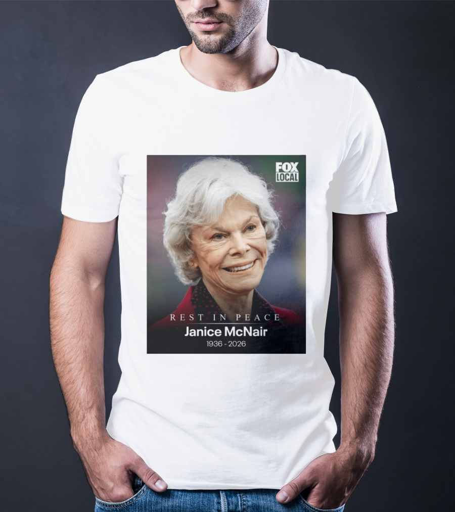 Rest In Peace Janice McNair 1936 2026 FOX Local Memorial T-Shirt