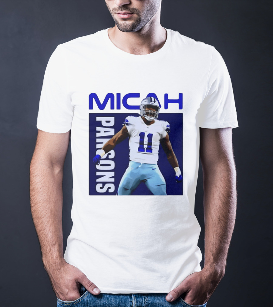 Micah Parsons Dallas Cowboys Number 11 NFL Football Star T-Shirt