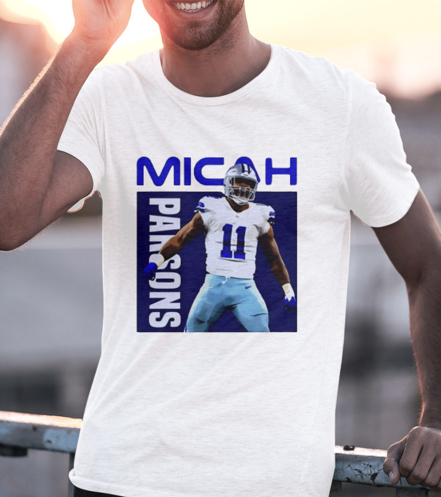 Micah Parsons Dallas Cowboys Number 11 NFL Football Star T-Shirt