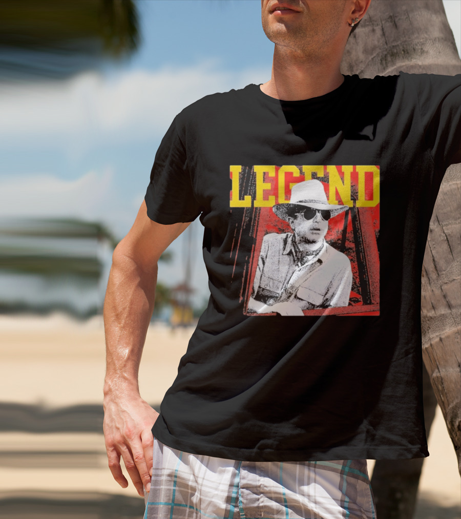 Hunter S Thompson Fear And Loathing Raoul Duke Legend T-Shirt