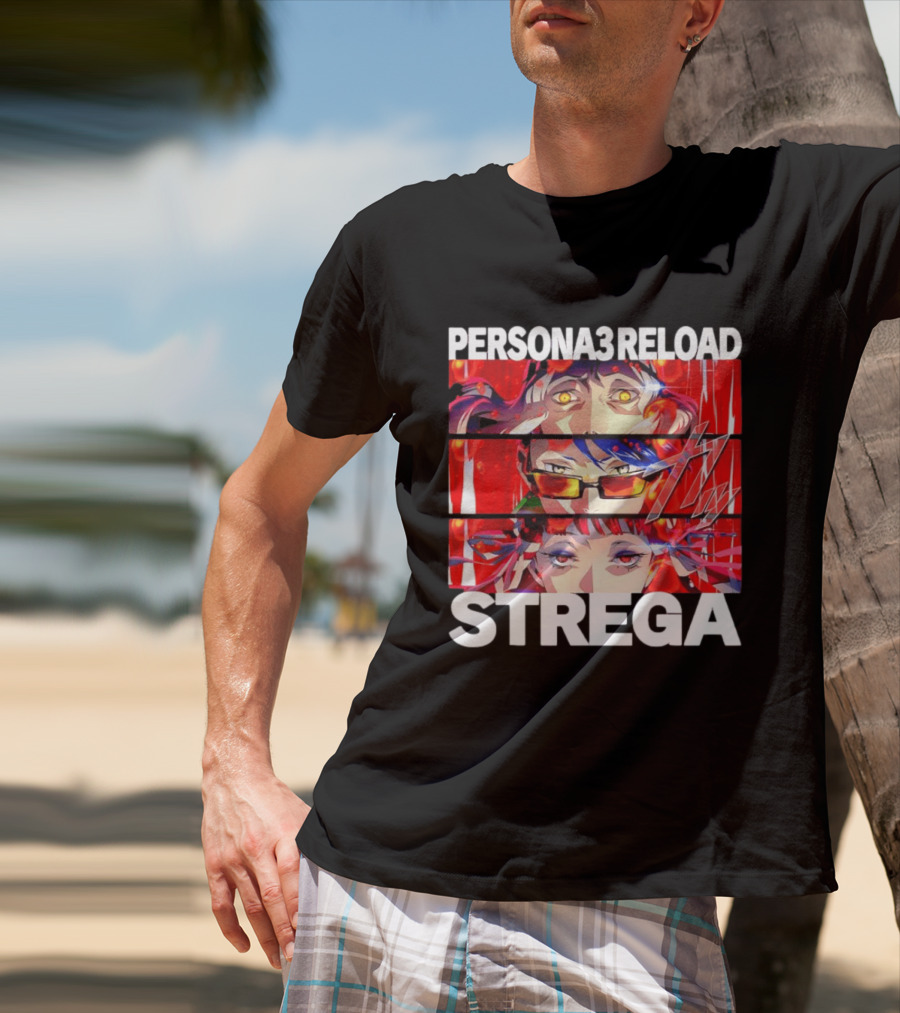 Takaya Sakaki Jin Shirato Chidori Yoshino Persona 3 Reload Strega Characters Persona 3 Reload T-Shirt