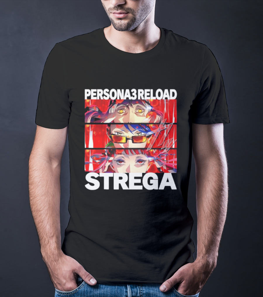 Takaya Sakaki Jin Shirato Chidori Yoshino Persona 3 Reload Strega Characters Persona 3 Reload T-Shirt