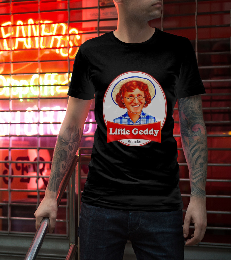 Little Geddy Snacks Rush Geddy Lee Sara Lee T-Shirt