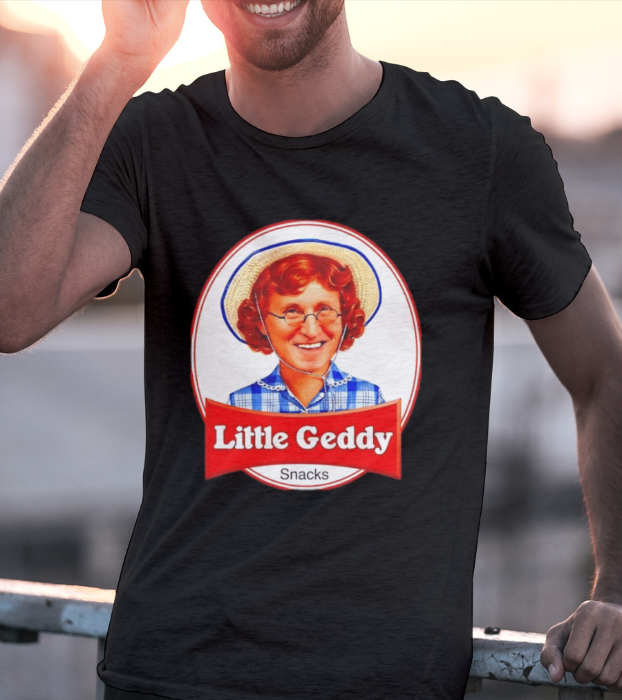 Little Geddy Snacks Rush Geddy Lee Sara Lee T-Shirt