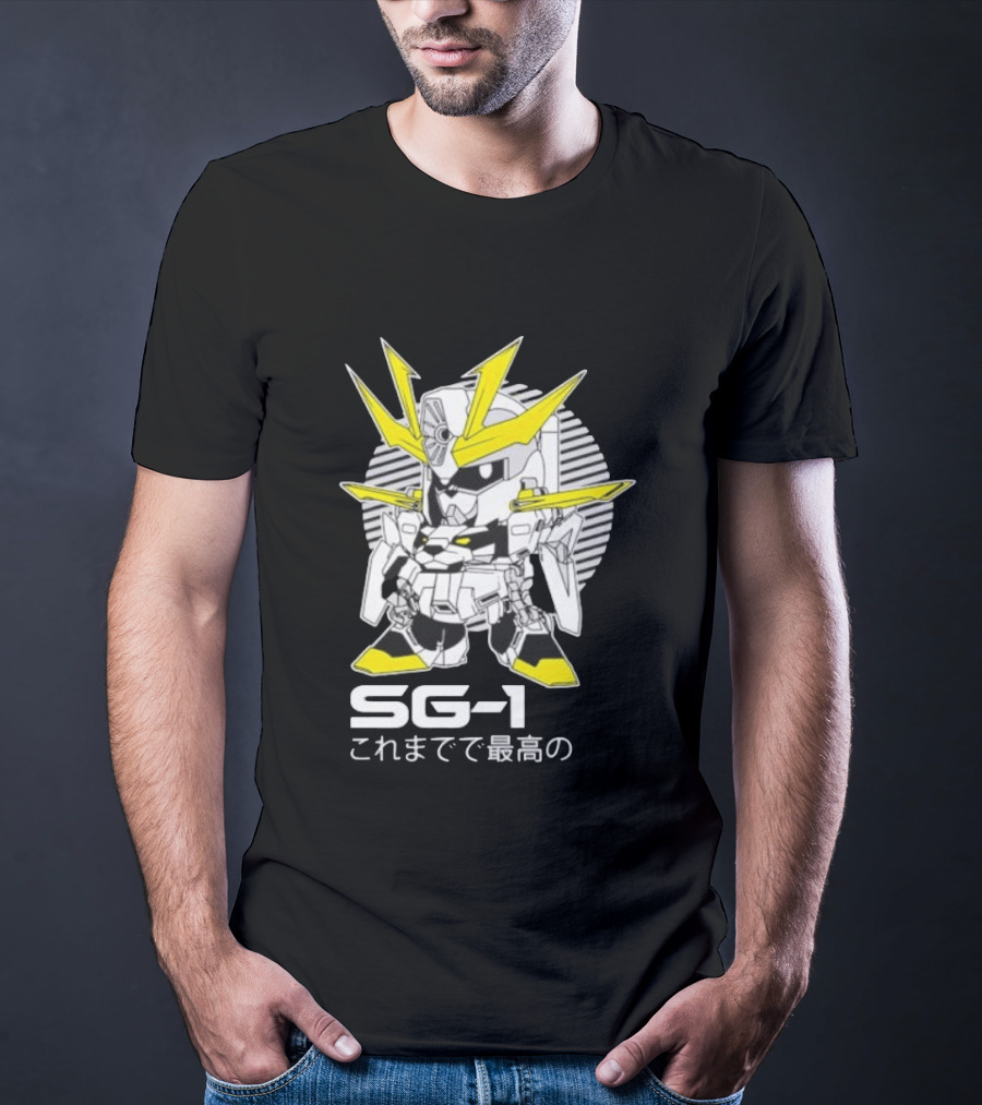 SG 1 Gundam Chibi Mecha Anime T-Shirt