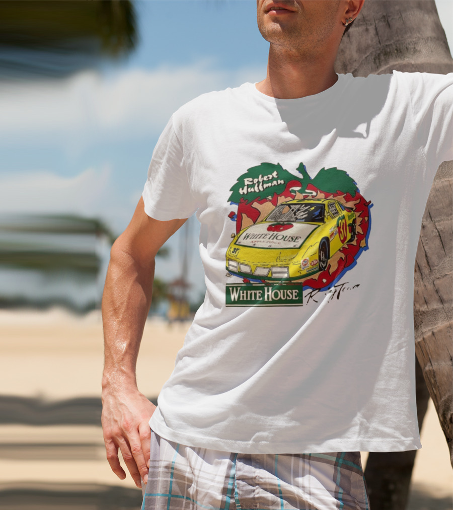 1996 Robert Huffman White House Apple Juice #37 Goody's Dash Series Car Racing T-Shirt