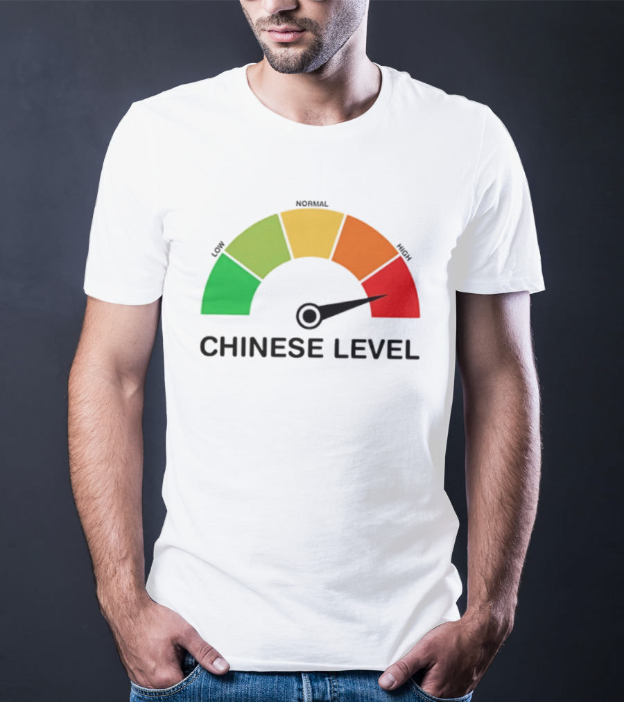Chinese Level Meter Low Normal High Gauge T-Shirt