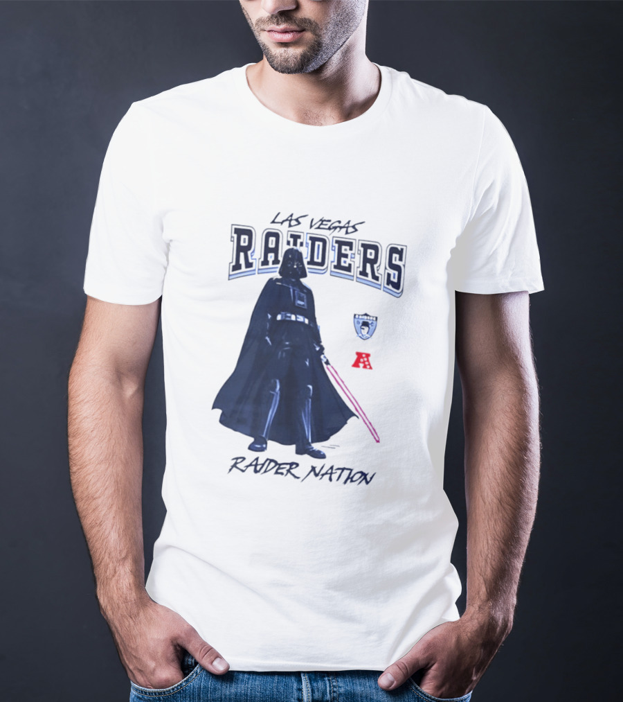 Las Vegas Raiders Darth Vader Raider Nation Star Wars 2026 T-Shirt