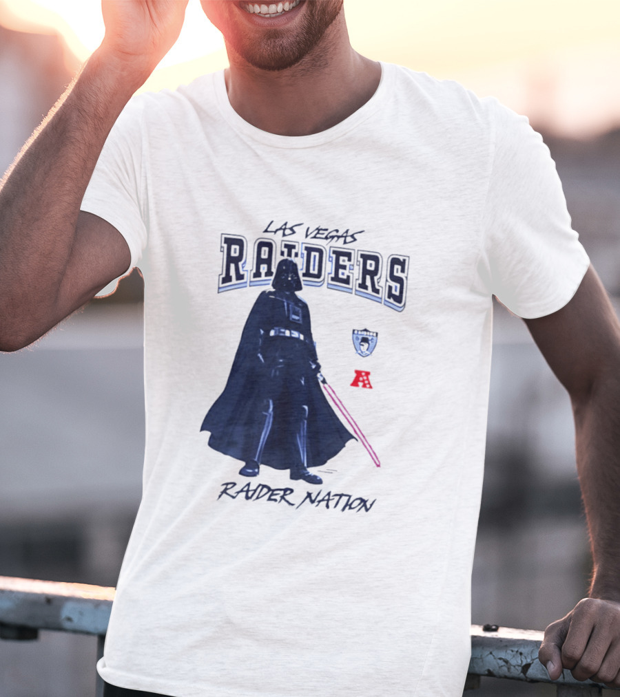 Las Vegas Raiders Darth Vader Raider Nation Star Wars 2026 T-Shirt