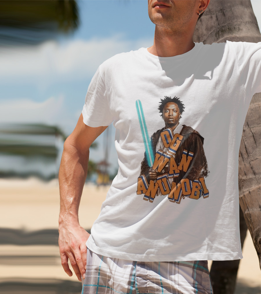 Og Wan Anunobi New York Knicks Basketball Nba 2026 Star Wars T-Shirt