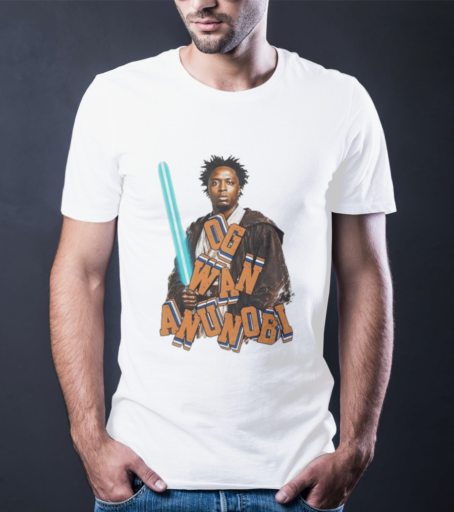 Og Wan Anunobi New York Knicks Basketball Nba 2026 Star Wars T-Shirt