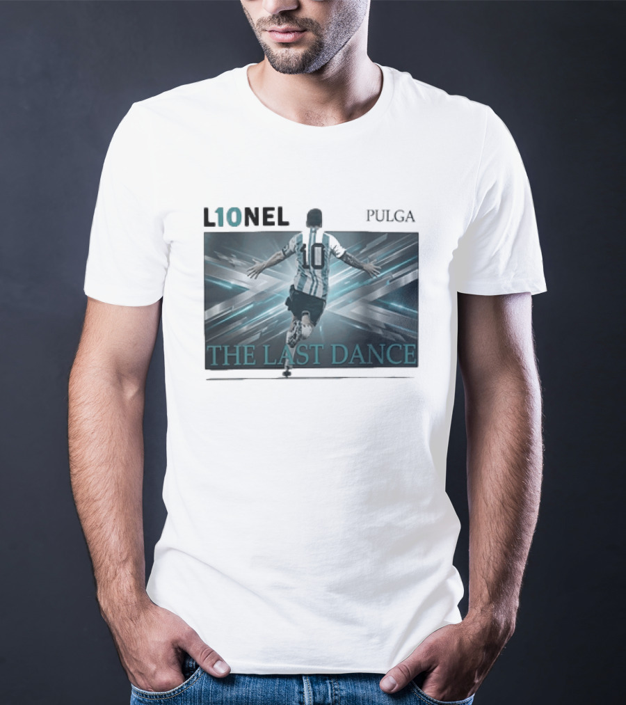L10NEL Messi La Pulga 10 The Last Dance T-Shirt