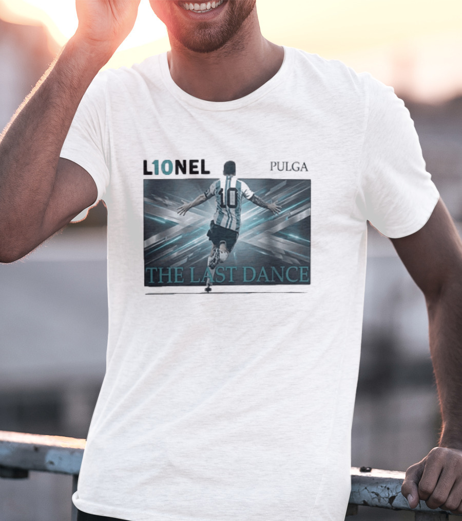L10NEL Messi La Pulga 10 The Last Dance T-Shirt