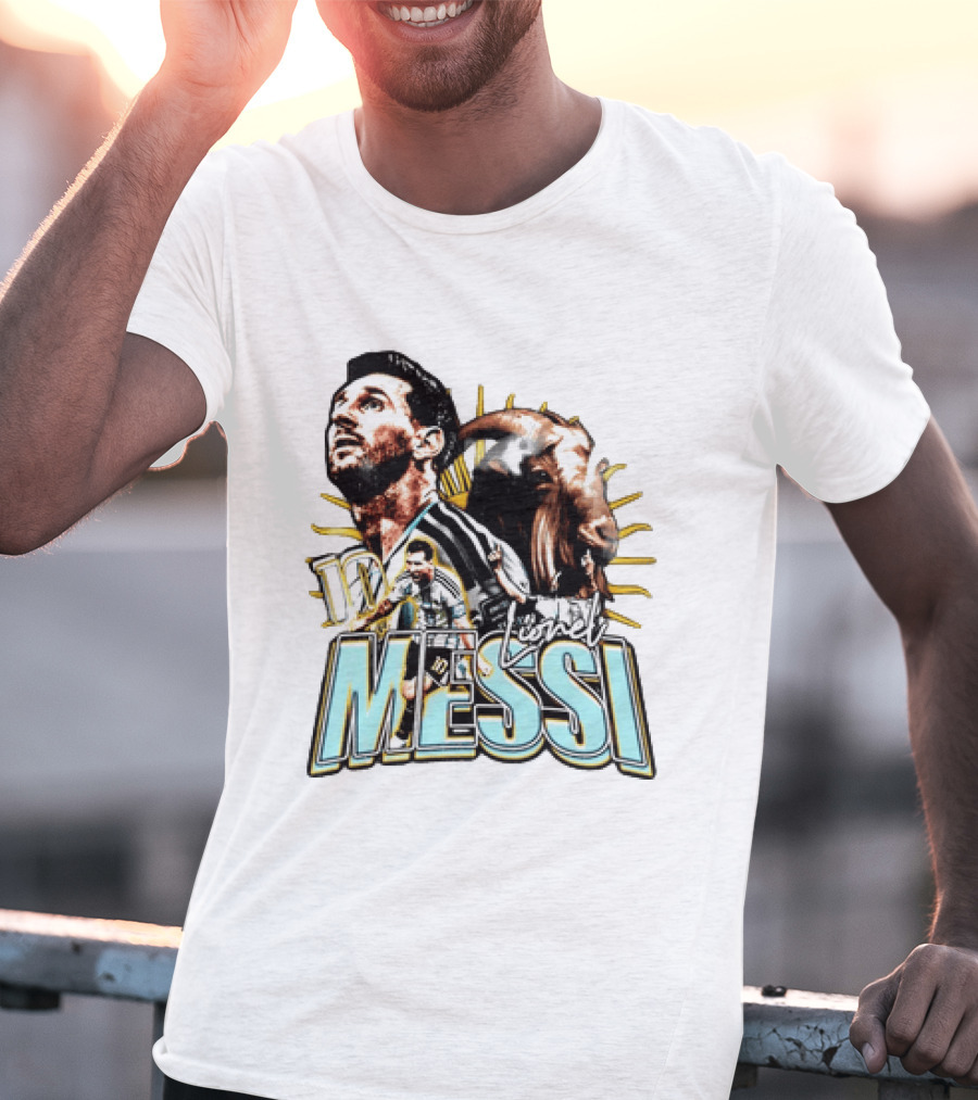 Lionel Messi 10 Goat T-Shirt