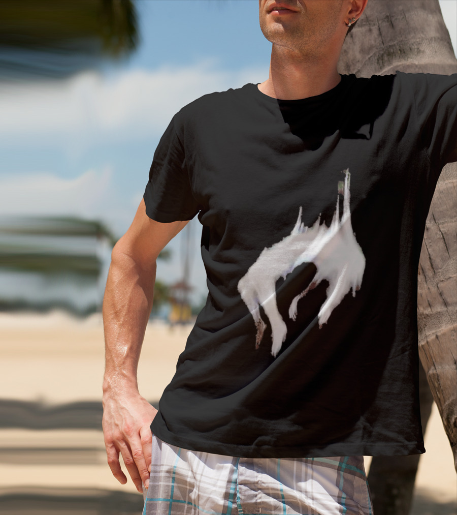 Ethereal Spirit Ghost Falling Apparition T-Shirt