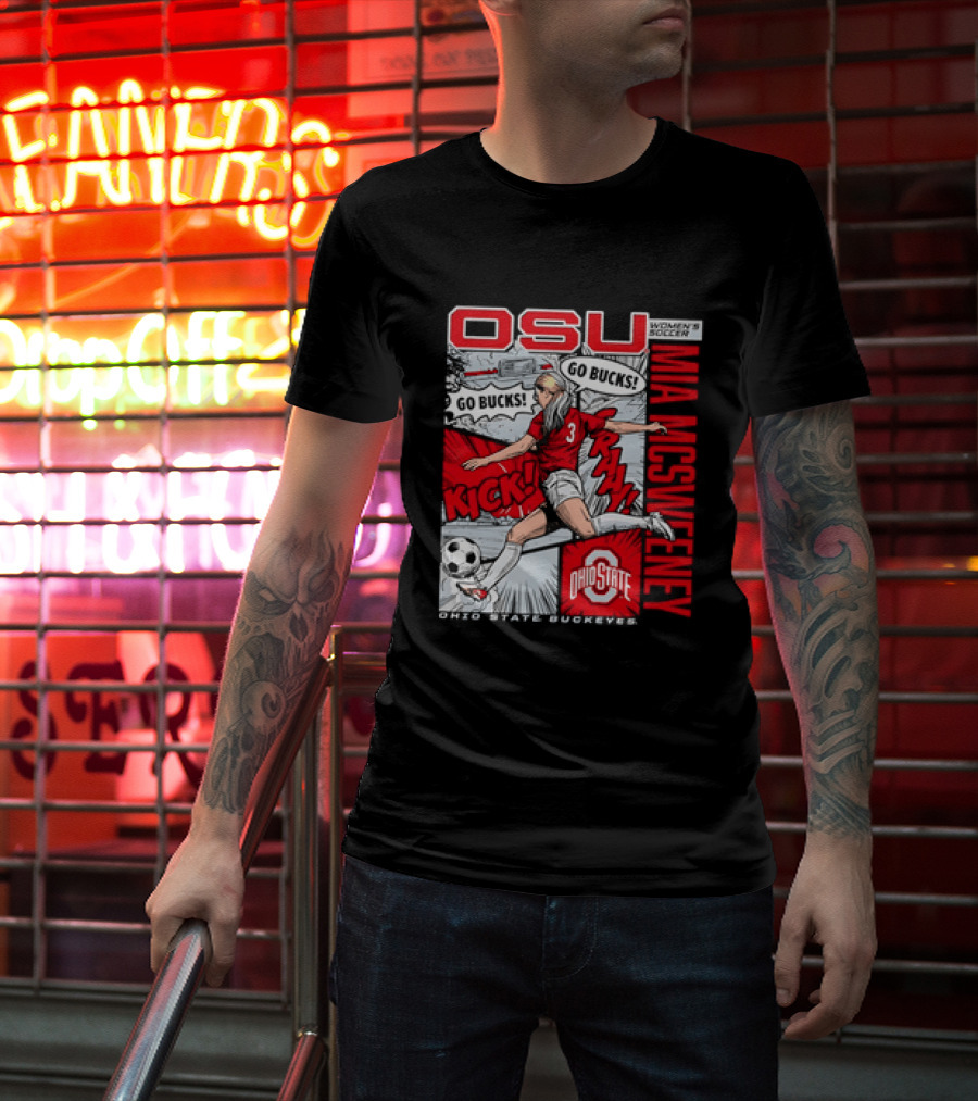 Ohio State Buckeyes OSU Mia McSweeney T-Shirt