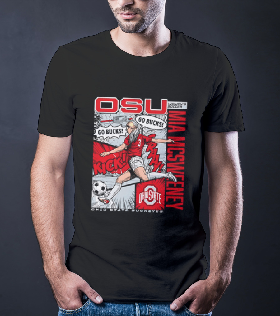Ohio State Buckeyes OSU Mia McSweeney T-Shirt